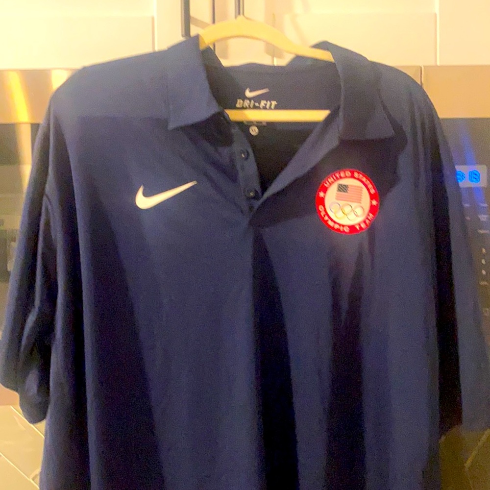 Nike Olympic Team Polo size large